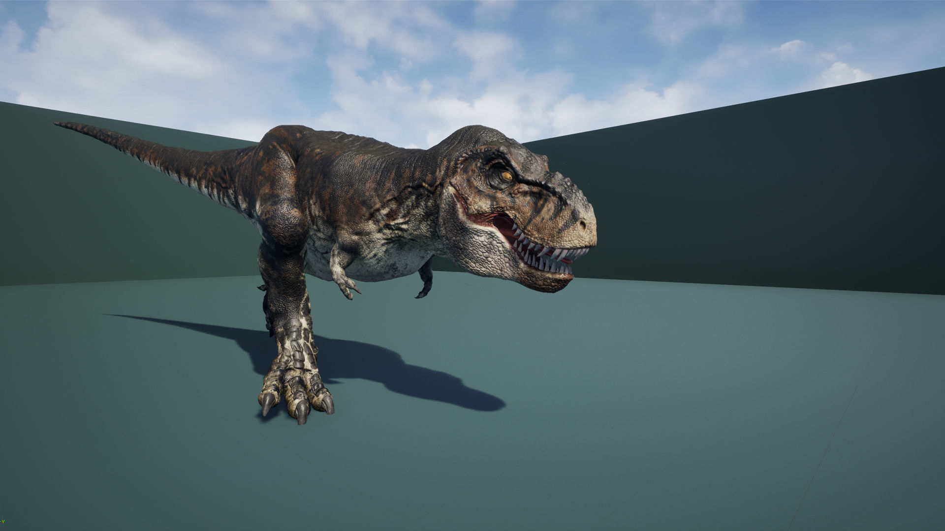 Dinosaur Tyrannosaurus Rex Sue Real Dinosaur Series Low-poly 3D model_16