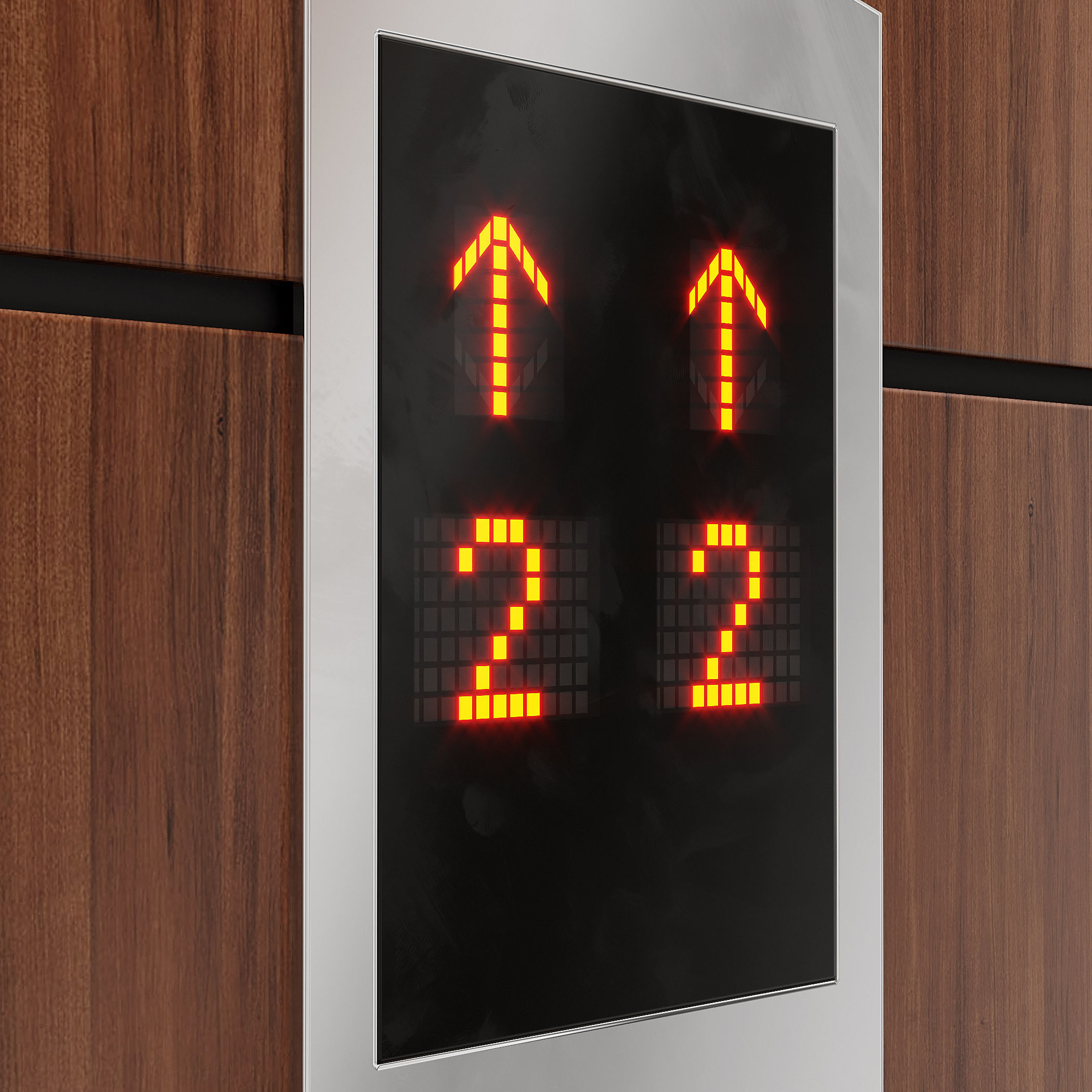 Elevator zone 3D model_4