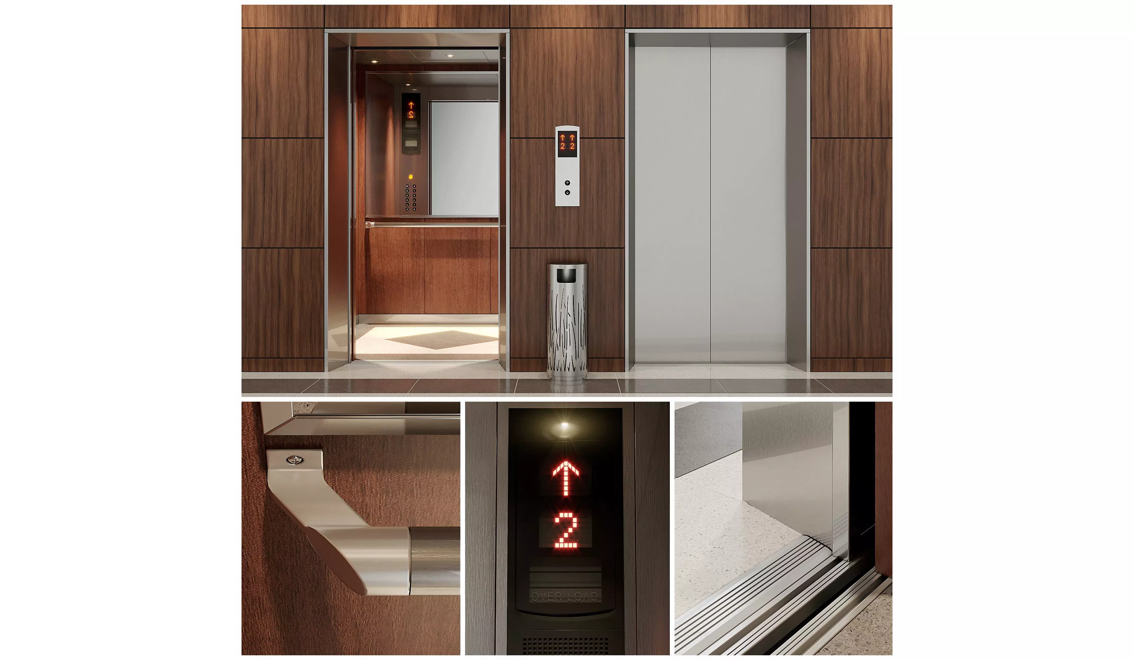 Elevator zone 3D model_0