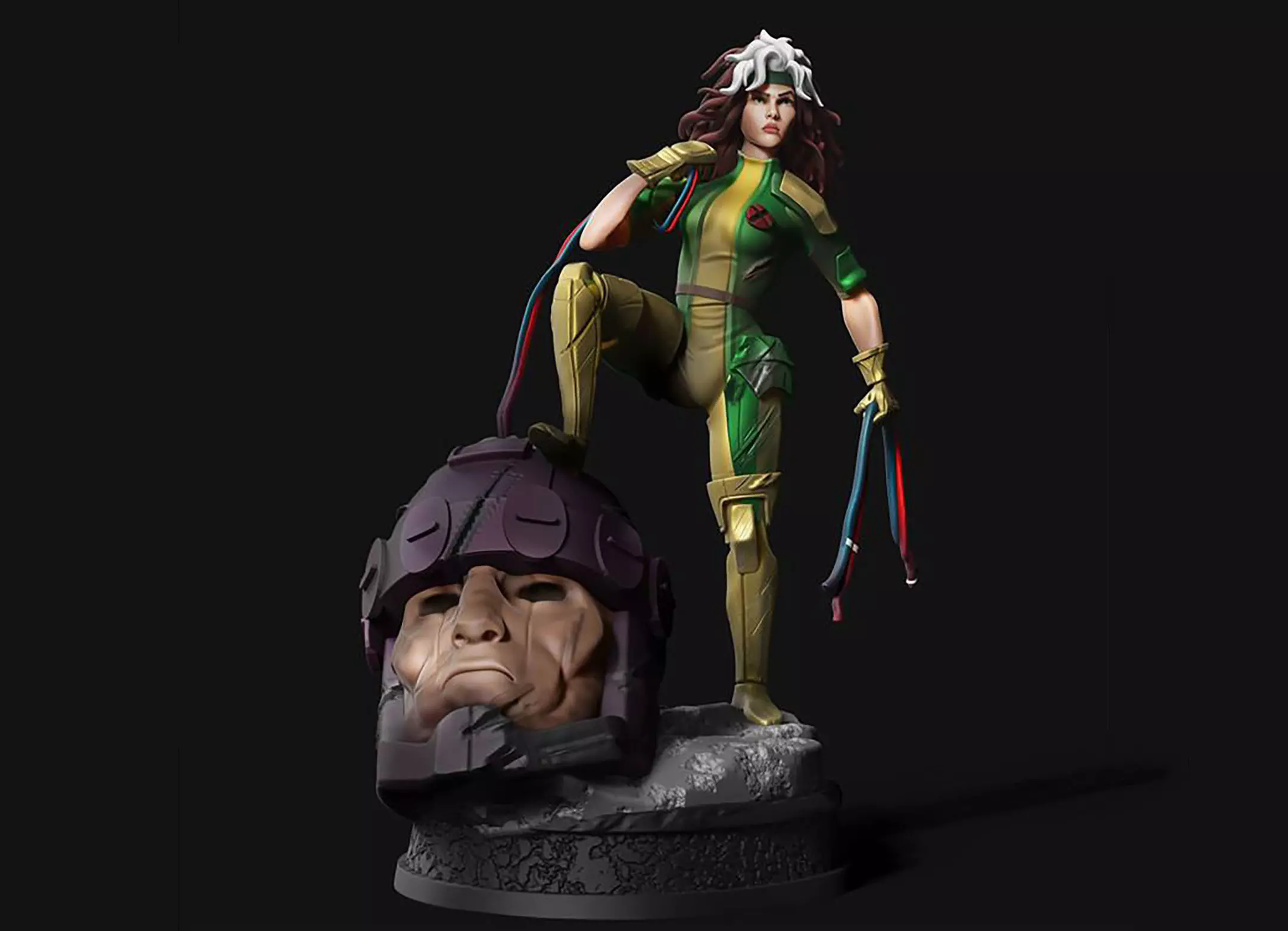 Rogue X-men on Sentinel Minatures 3D Model Ready to Print 3D print model_0