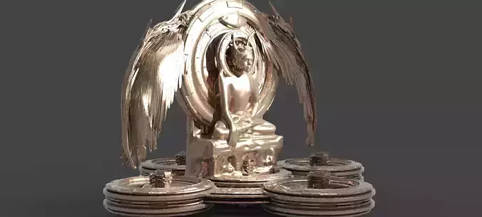 Ancient Alien Star Ring 8 