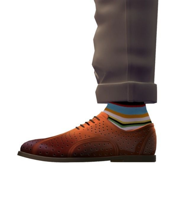 Cartoon High Poly Subdivision Avatar 019 3D Model Low-poly 3D model_7