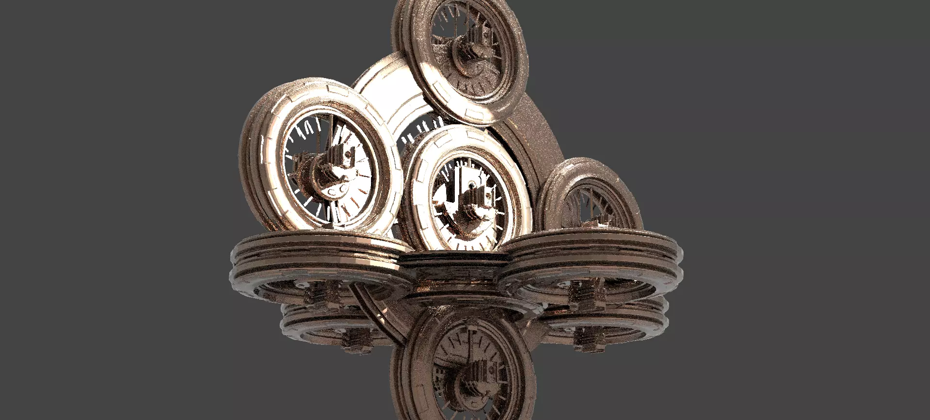 Ancient Alien Star Ring 10  3D model_0