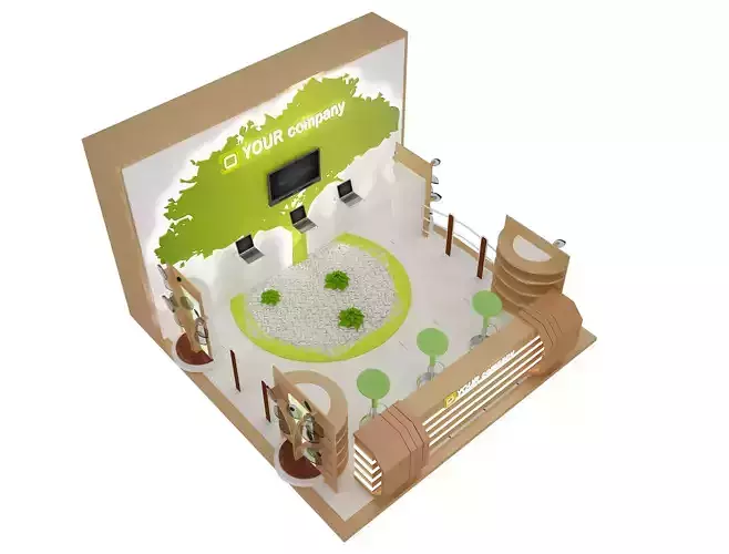  Booth Exhibition Stand a47