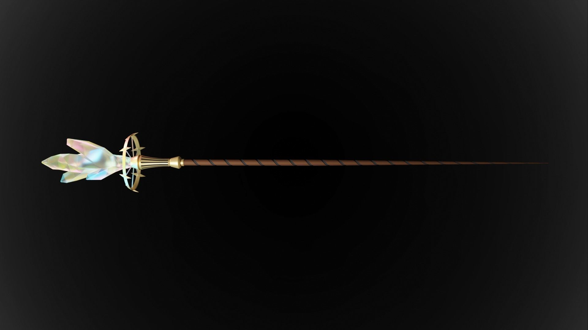 Atelier Firis - Firis staff 3D print model 3D print model_1