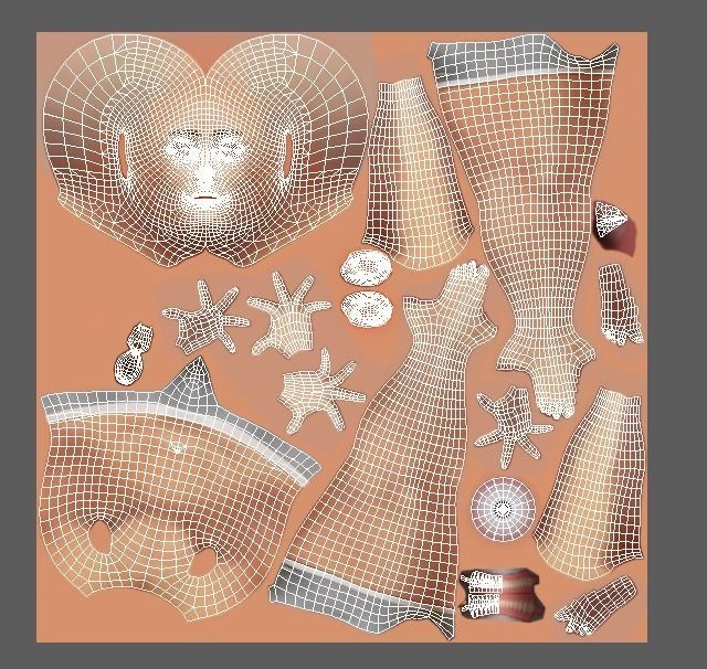 Cartoon Low Poly Style Avatar 019 Low-poly 3D model_12