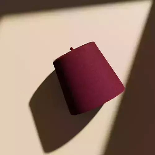 Realistic Moorish Fez Model with Particle System Felt 3D model