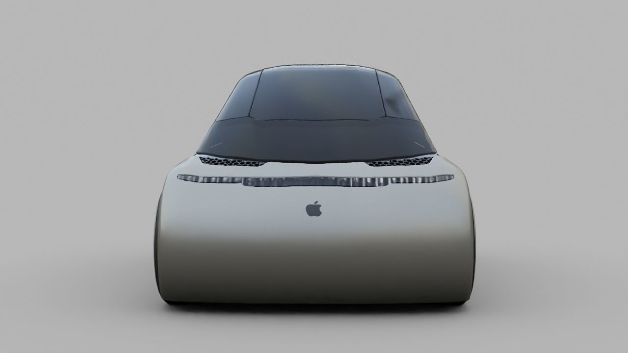 APPLE CONCEPT CAR  G3  rigged  3D model_27