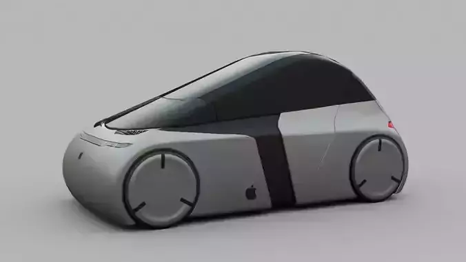 APPLE CONCEPT CAR  G3  rigged  3D model