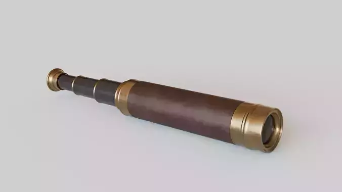 Antique Aged Spyglass