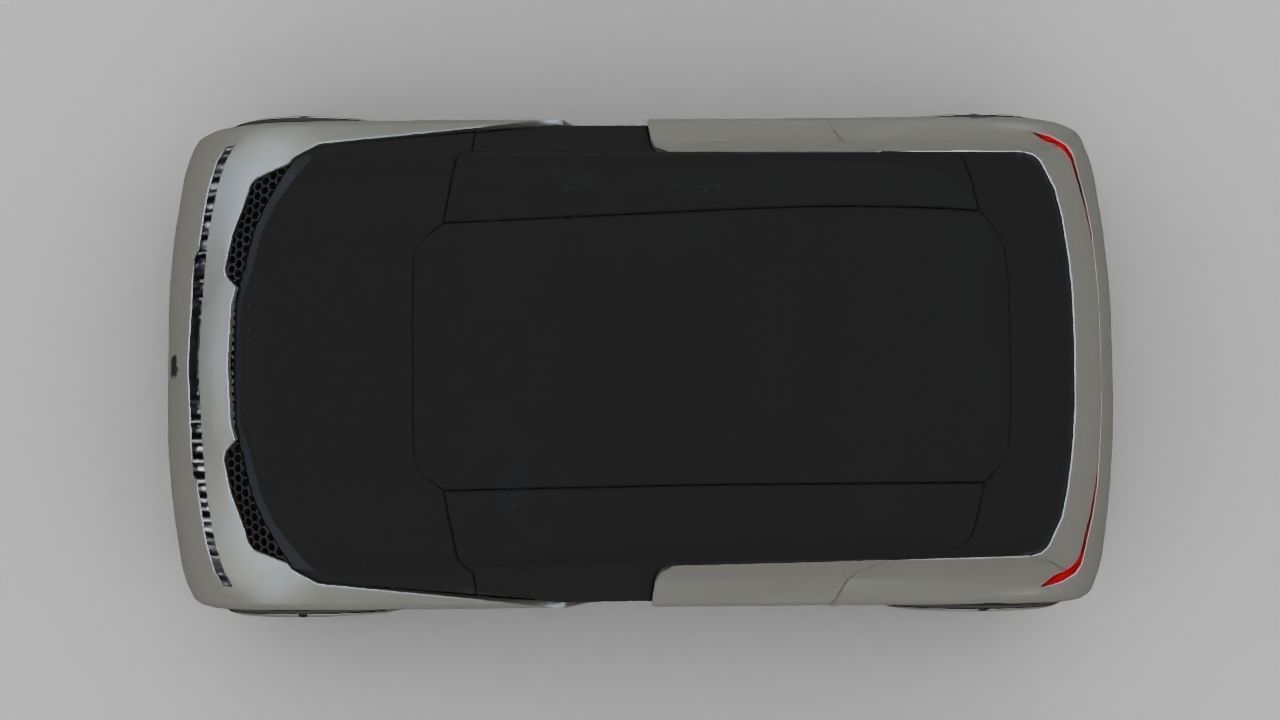 APPLE CONCEPT CAR  G3 rigged 3D model_32