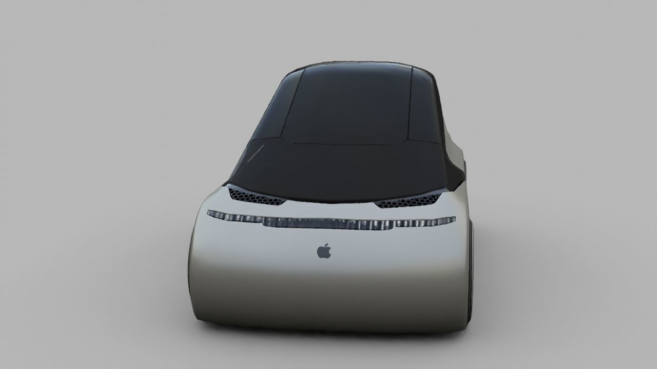 APPLE CONCEPT CAR  G3 rigged 3D model_7