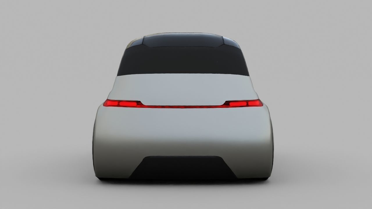 APPLE CONCEPT CAR  G3 rigged 3D model_29