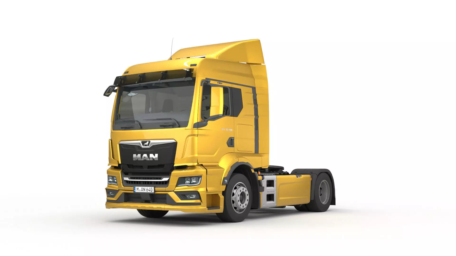 Man TGS 2020 with interior 3D model_0