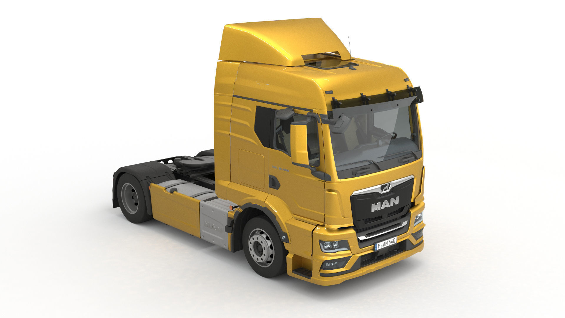 Man TGS 2020 with interior 3D model_6