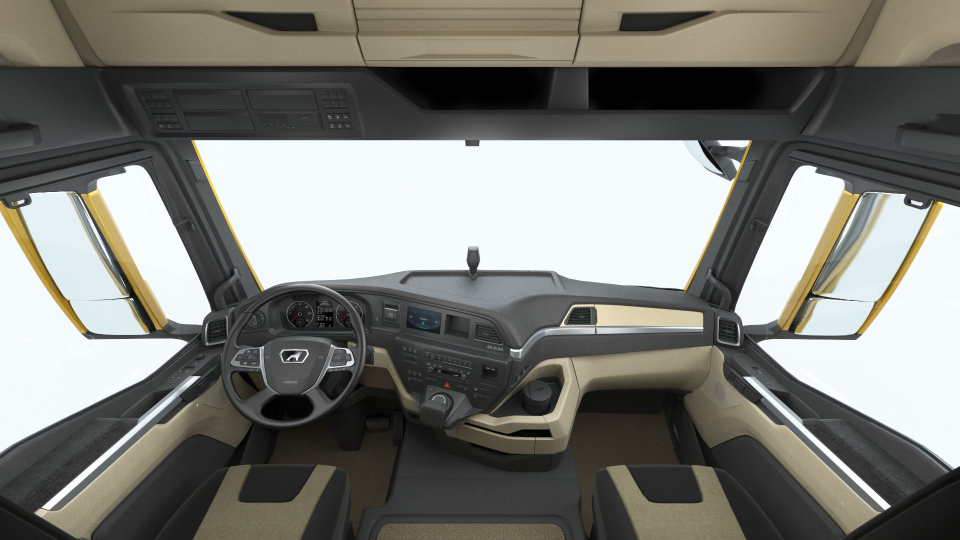 Man TGS 2020 with interior 3D model_10