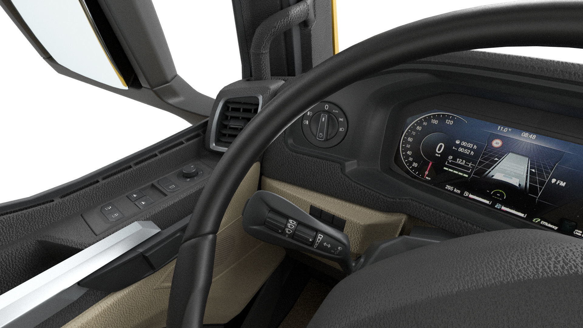 Man TGS 2020 with interior 3D model_14