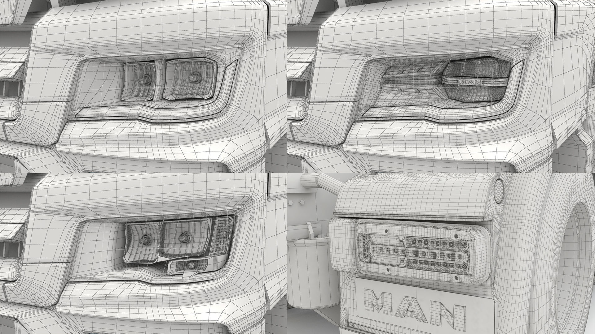 Man TGS 2020 with interior 3D model_22