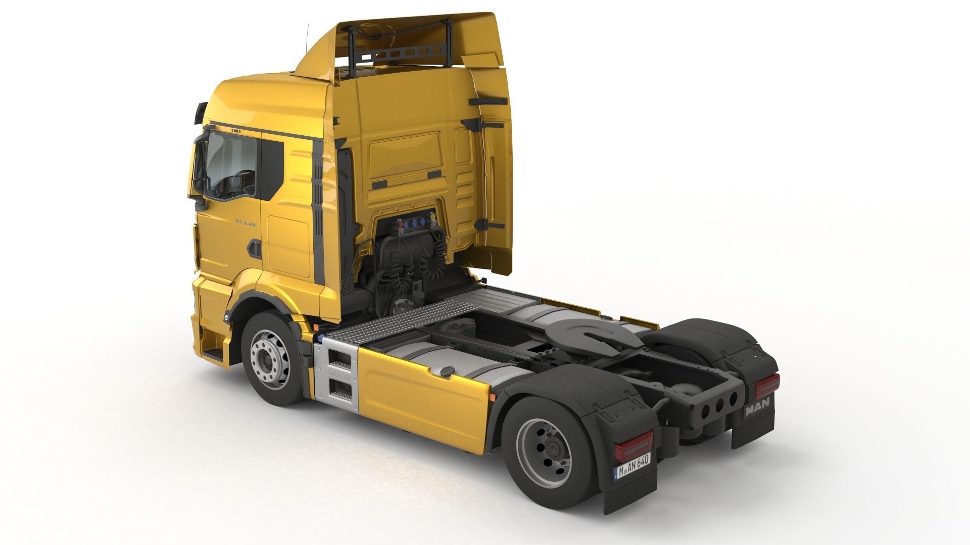 Man TGS 2020 with interior 3D model_4