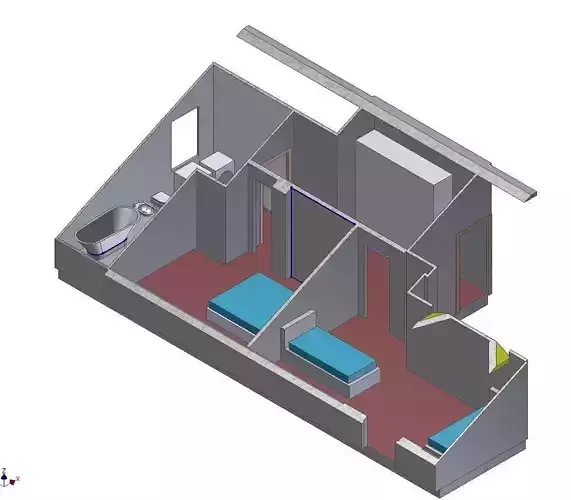 CASA OGGETTISTICA VARIA Free 3D model
