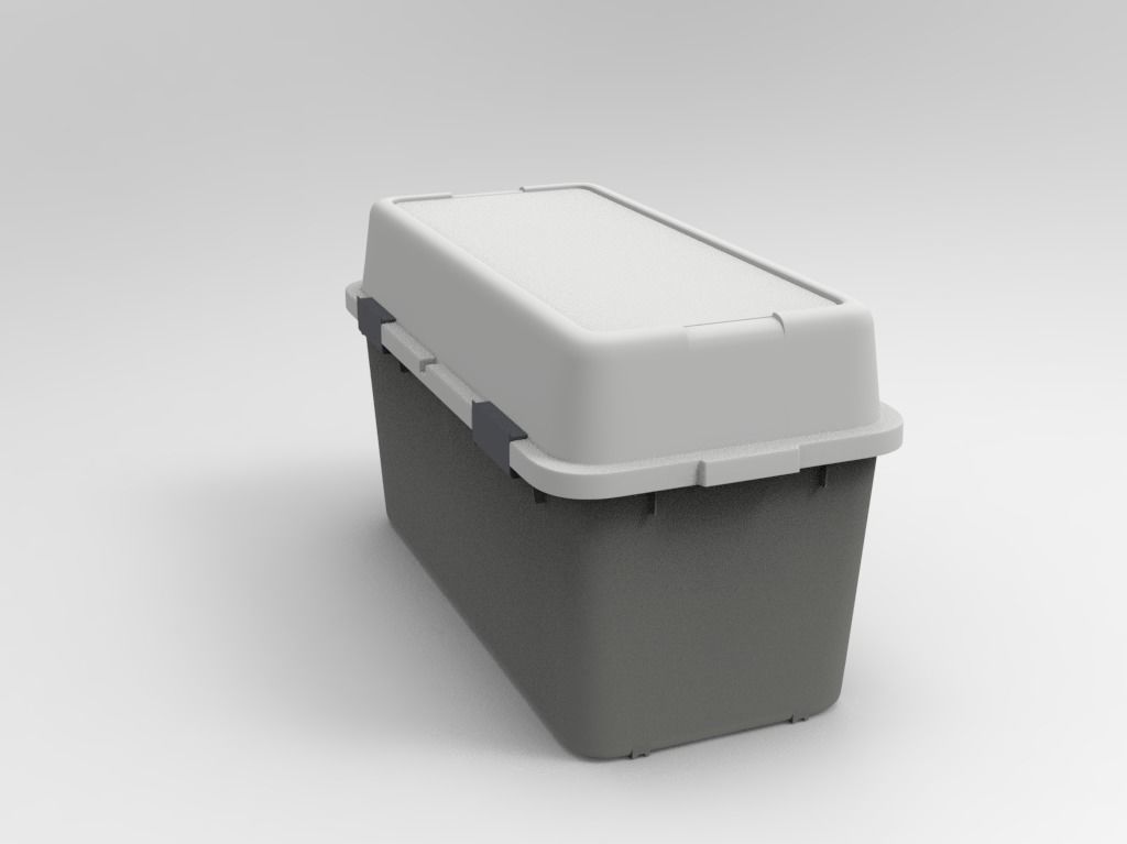 Storage Box 3D model_14