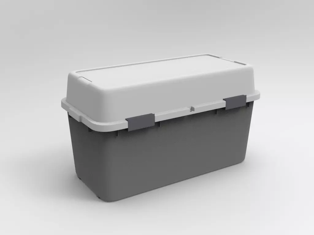 Storage Box 3D model_0