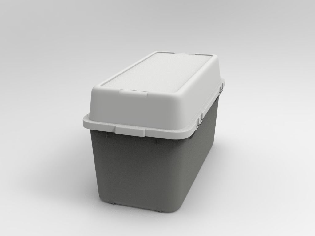 Storage Box 3D model_16