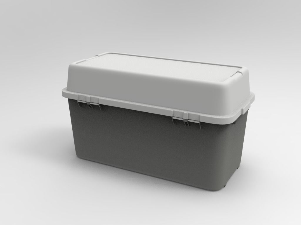 Storage Box 3D model_5