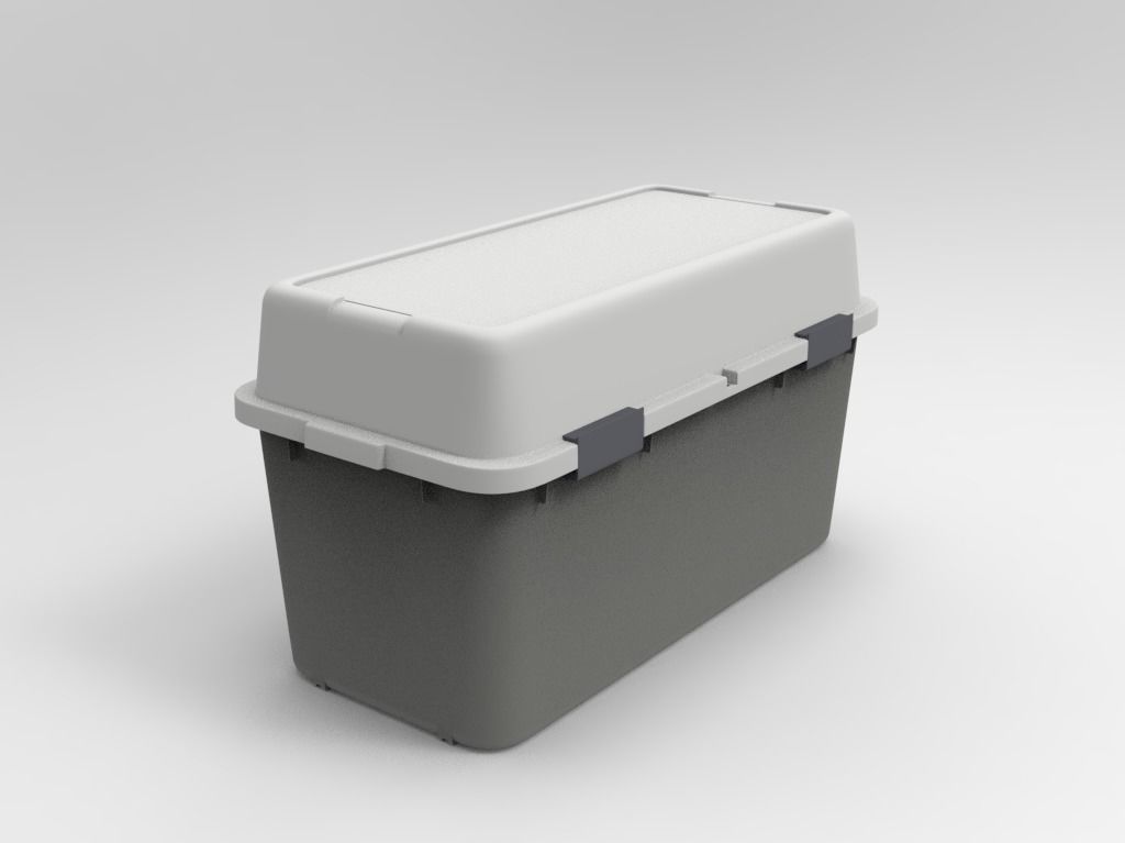 Storage Box 3D model_10
