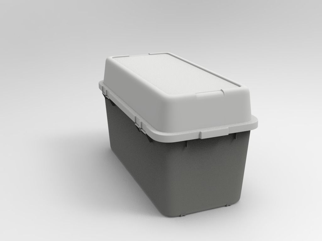 Storage Box 3D model_7