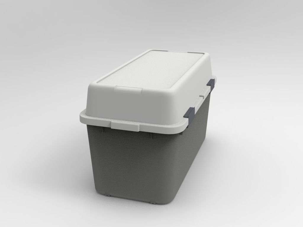 Storage Box 3D model_9