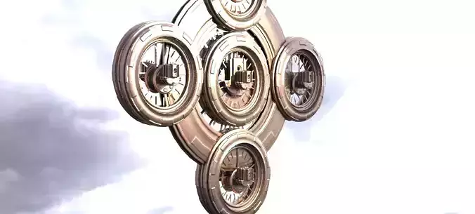 Ancient Alien Star Ring Monolith 5 