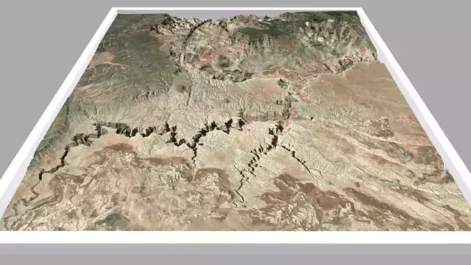 Mountain landscape Grand Canyon Arizona USA