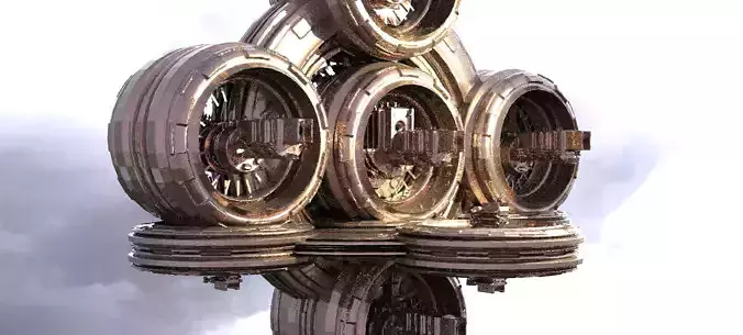 Ancient Alien Star Ring Monolith 3 