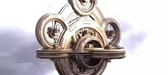 Ancient Alien Star Ring Monolith 5 Kit bash