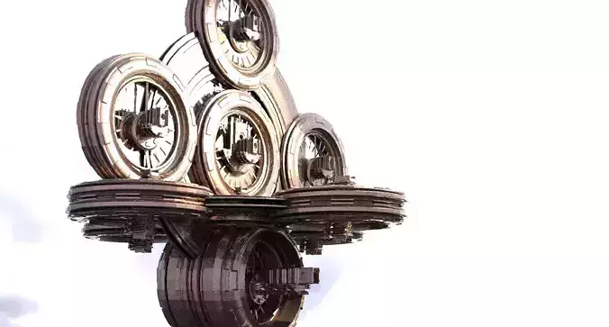 Ancient Alien Star Ring Monolith 6 