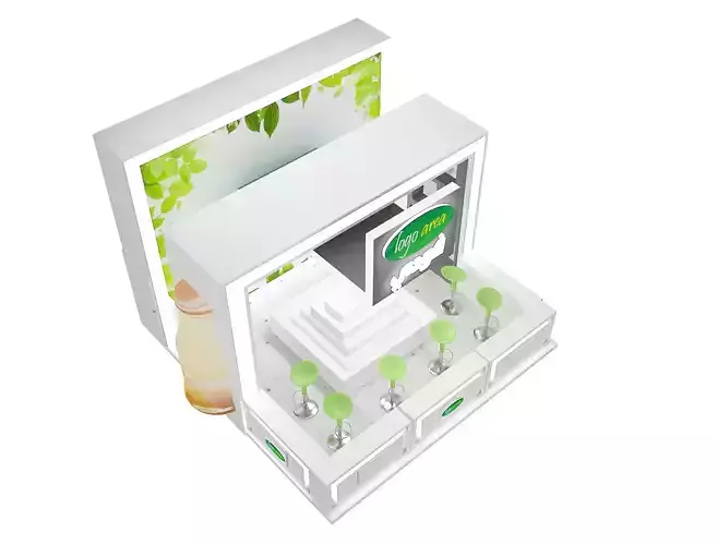  Booth Exhibition Stand a46