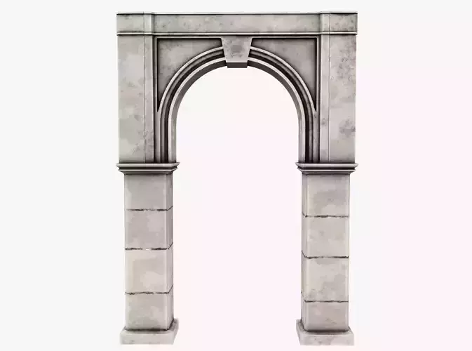 Column stone arch