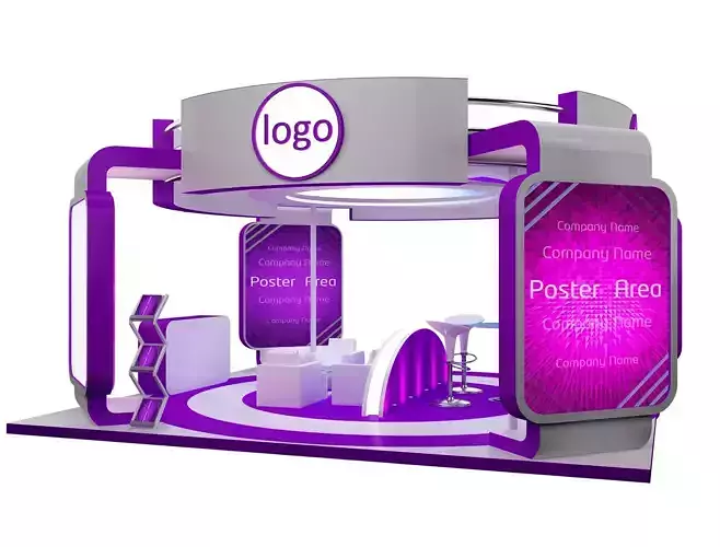 Booth Exhibition Stand a40 mov