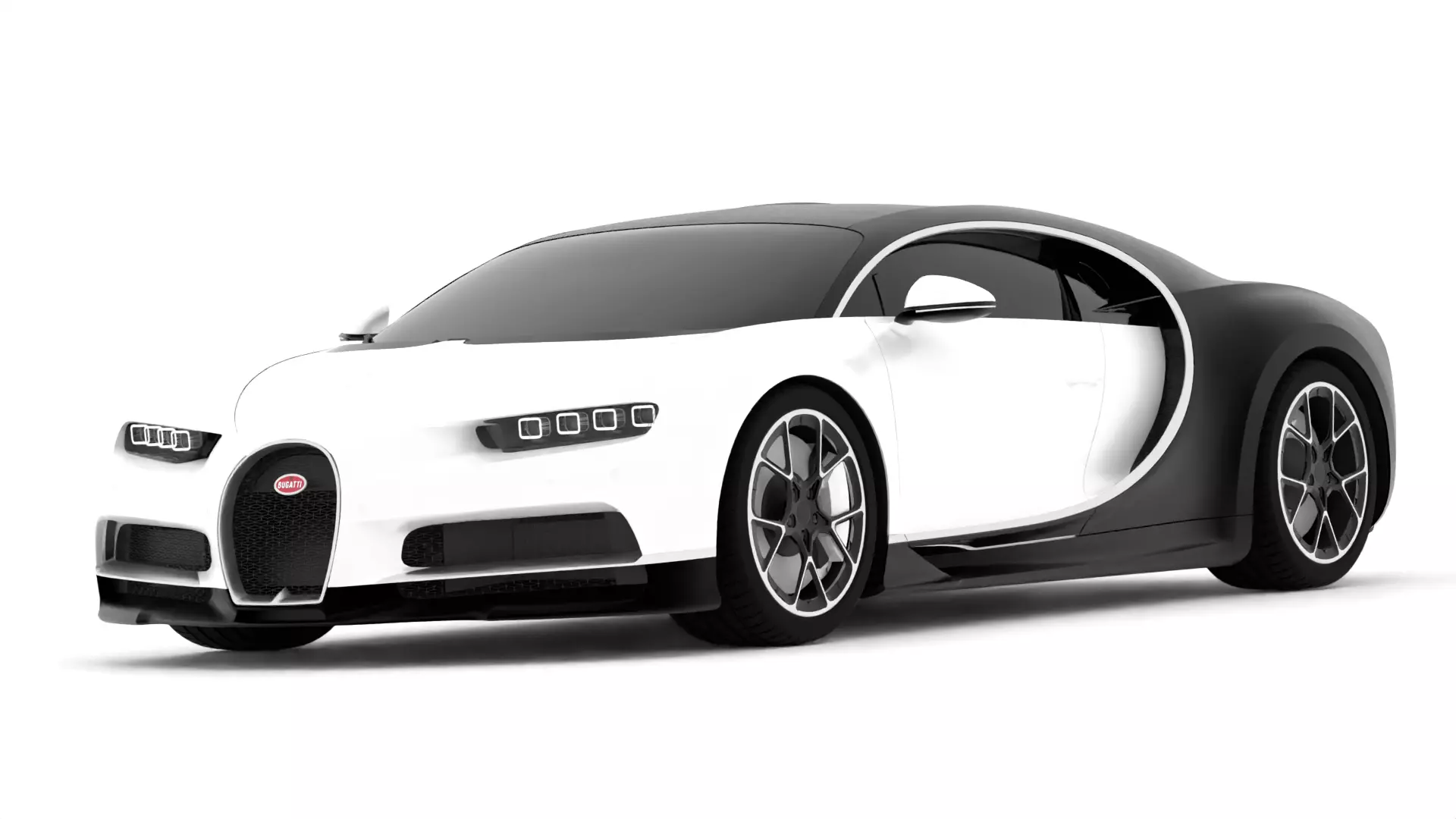 Bugatti Chiron 3D Model Pack
