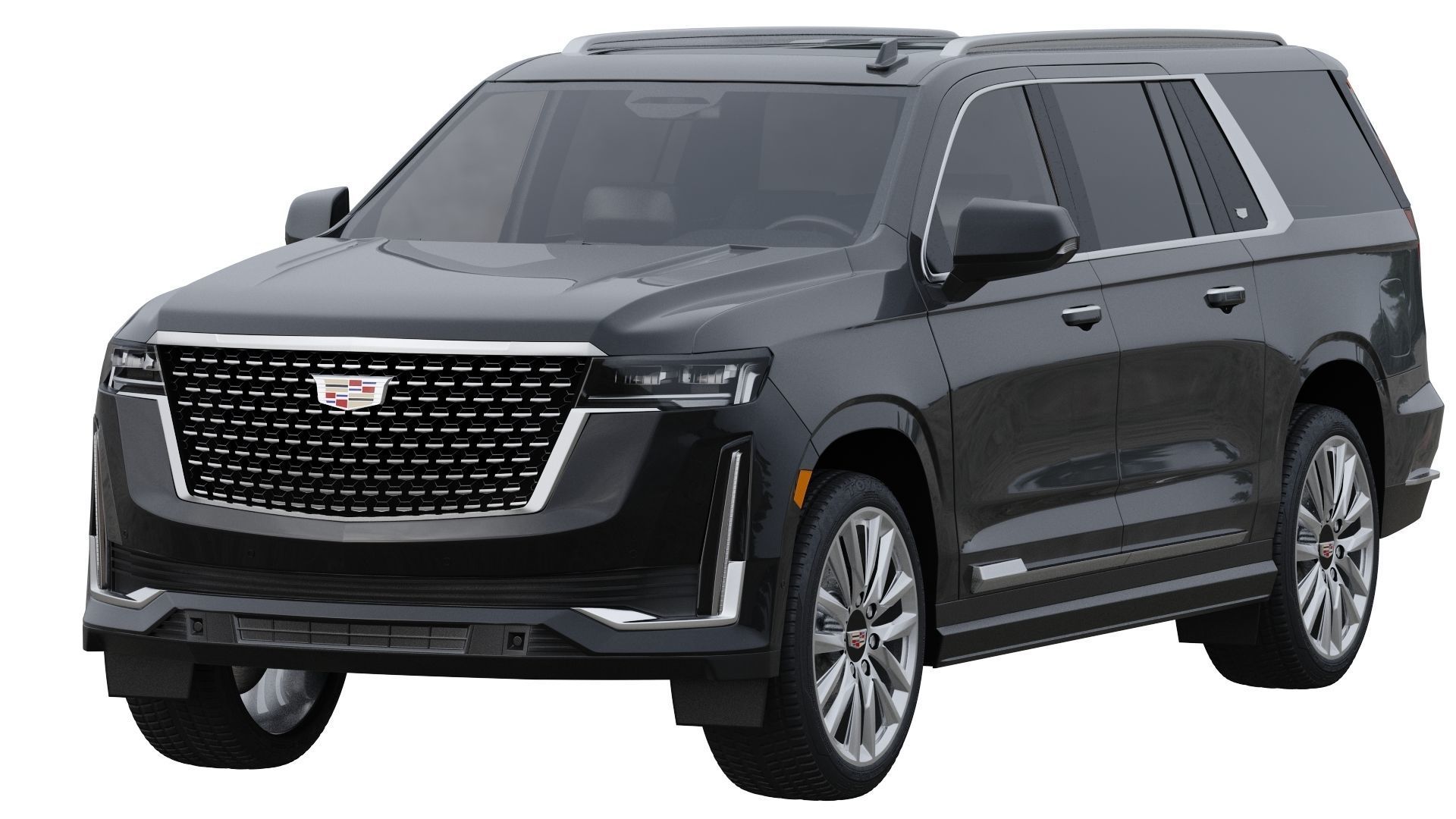 Cadillac Escalade ESV Luxury 3D model_0