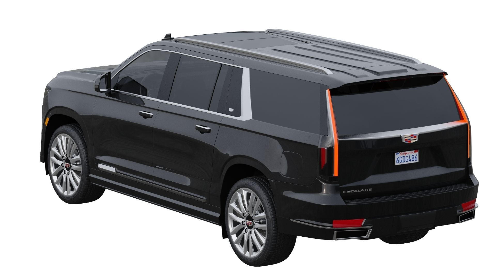 Cadillac Escalade ESV Luxury 3D model_6