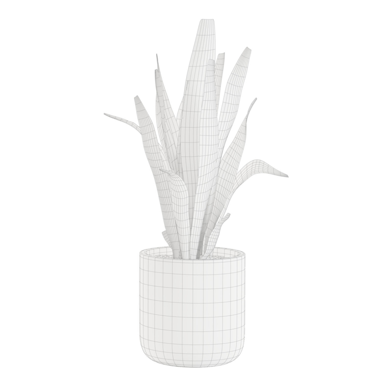 Indoor Plants Pack 24 3D model_4