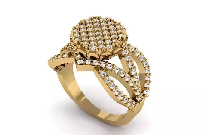 Diamond Ring R 141 3D print model