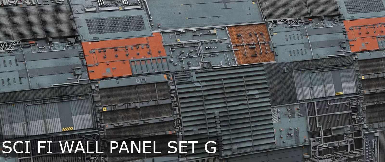 Scifi Wall Panel Texture Set G Texture Texture_0