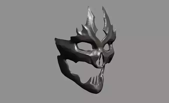 Noob Saibot Concept mask STL