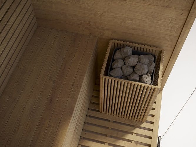 FINNISH OUTDOOR SAUNA 3D model