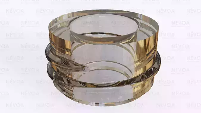 Neck finish - SP 444 - 28 - BF - voluntary standard 3D model