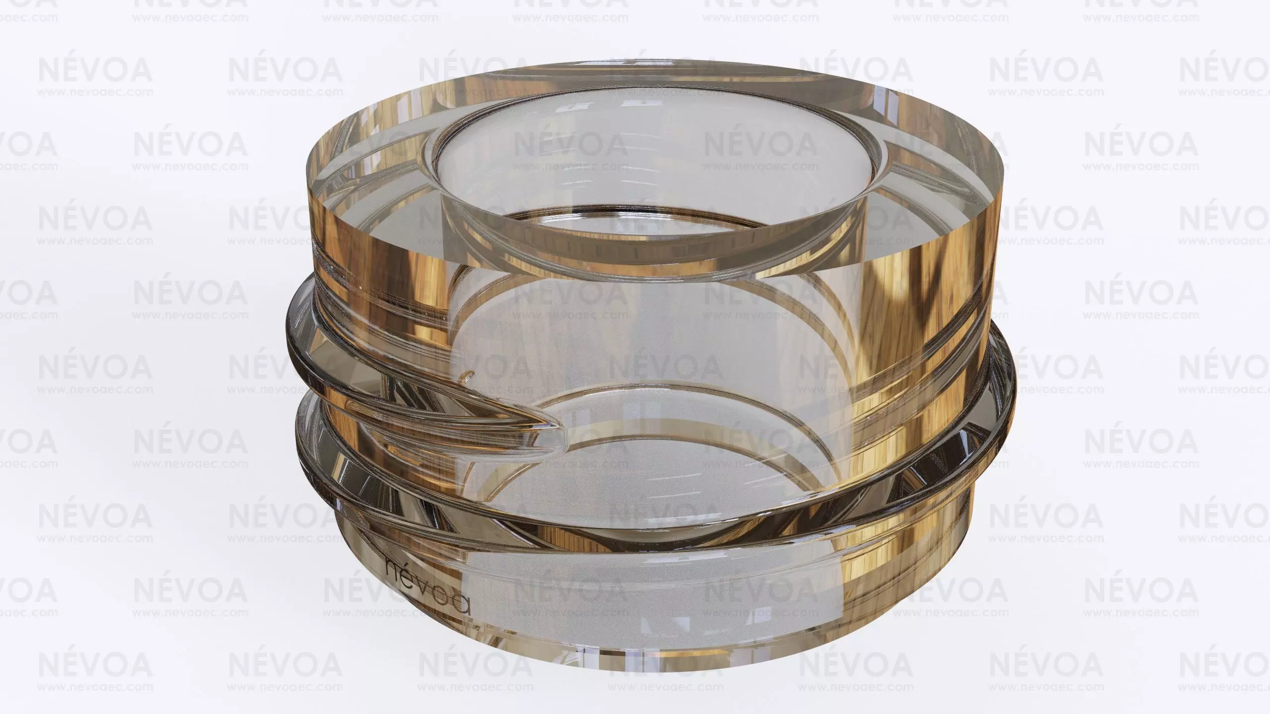 Neck finish - SP 444 - 28 - BF - voluntary standard 3D model_0