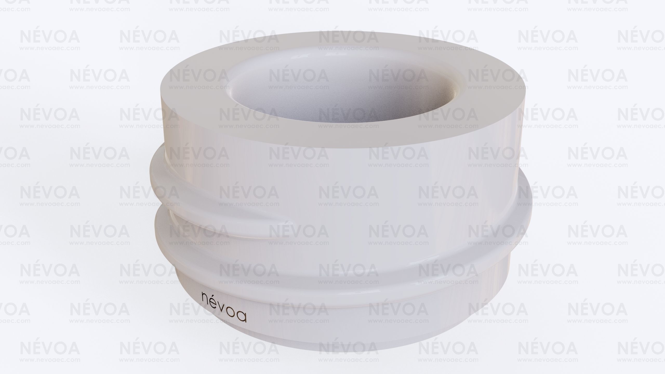 Neck finish - SP 444 - 28 - BF - voluntary standard 3D model_1